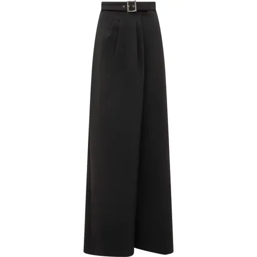 Stylische Hose , Damen, Größe: L - alberta ferretti - Modalova