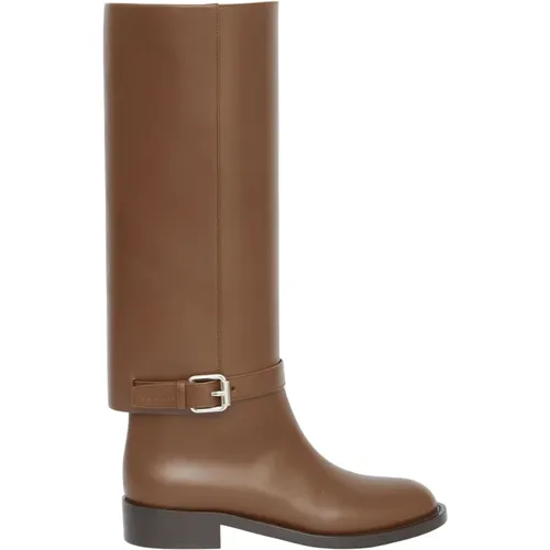 High Boots , female, Sizes: 3 UK, 8 UK, 4 UK, 6 UK - Burberry - Modalova