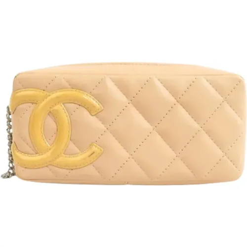 Pre-owned Leather chanel-bags , female, Sizes: ONE SIZE - Chanel Vintage - Modalova