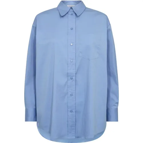 Oversize Cottoncc Crisp Shirt , female, Sizes: S, M, XS, L - Co'Couture - Modalova