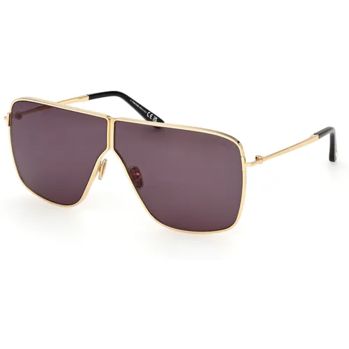 Huxley Sonnenbrille , Herren, Größe: 68 MM - Tom Ford - Modalova