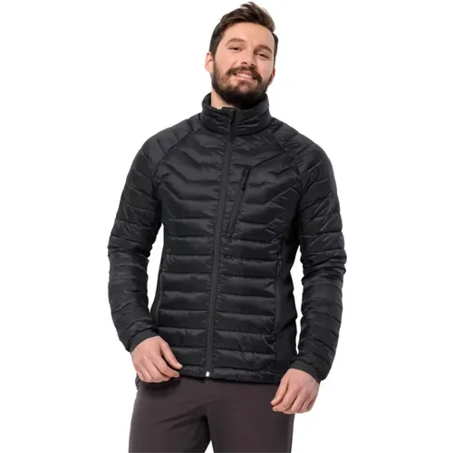 Schwarze Blouson Jacke , Herren, Größe: 2XL - Jack Wolfskin - Modalova