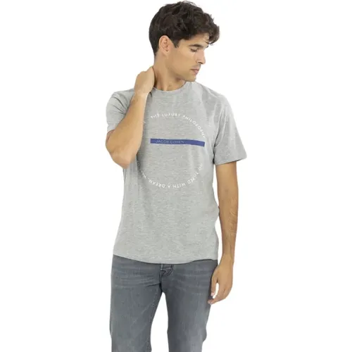 Short Sleeve T-shirt , male, Sizes: 2XL, M, XL - Jacob Cohën - Modalova