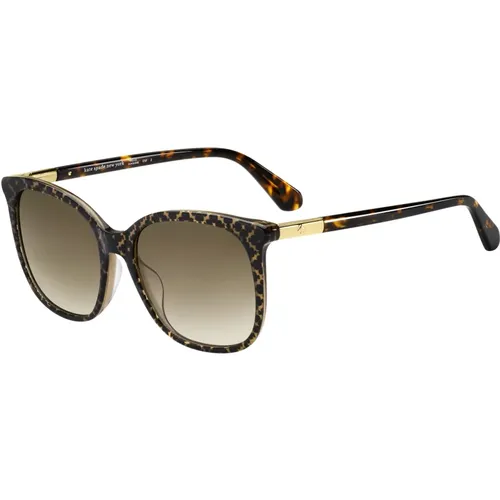 Caylin/S Sunglasses Black / Shaded , female, Sizes: 54 MM - Kate Spade - Modalova