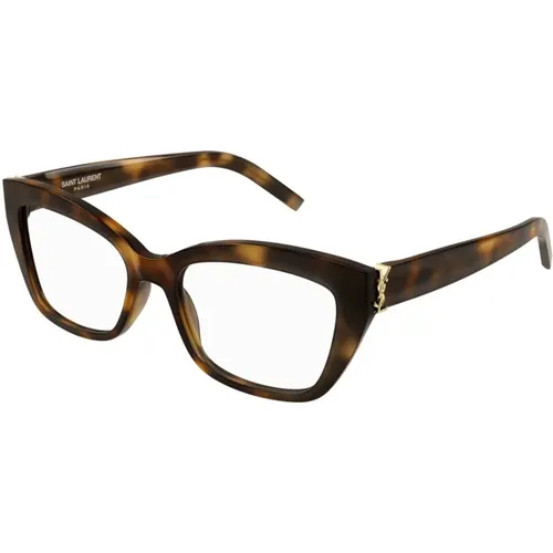 Optical Donna Acetate Glasses , unisex, Sizes: 53 MM - Saint Laurent - Modalova