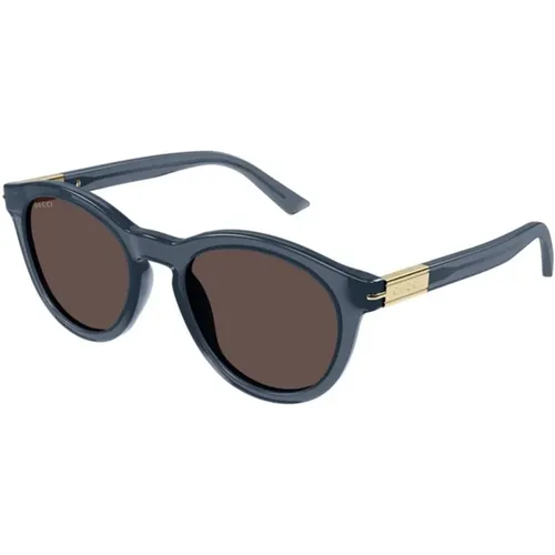 Brown Sunglasses Gg1501S , unisex, Sizes: 52 MM - Gucci - Modalova