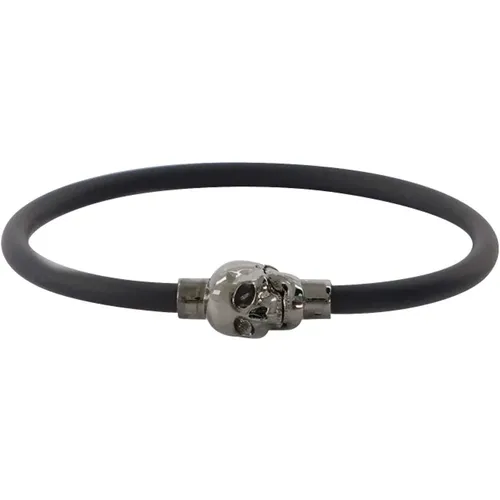 Skull Bracelet , male, Sizes: M - alexander mcqueen - Modalova