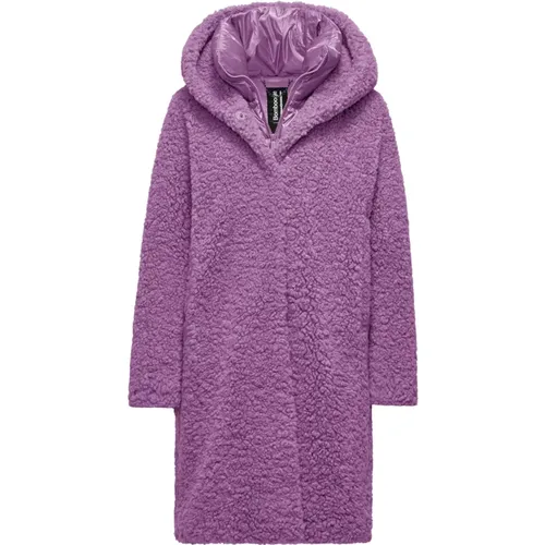 Faux Fur Shearling Jacket, Stylish and Warm , female, Sizes: XS, M - BomBoogie - Modalova