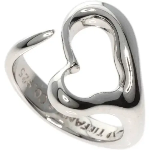 Pre-owned Silver rings , female, Sizes: ONE SIZE - Tiffany & Co. Pre-owned - Modalova