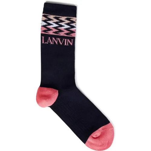 Blaue Kinder Socken Lanvin - Lanvin - Modalova