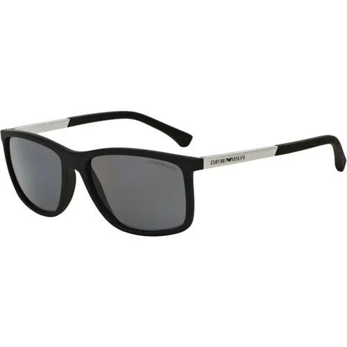 Sunglasses EA 4058 , male, Sizes: 58 MM - Emporio Armani - Modalova