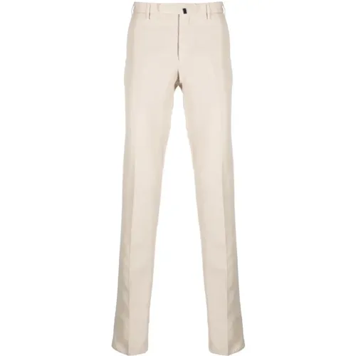 Linen/cotton pants , male, Sizes: 2XL, 3XL - Incotex - Modalova