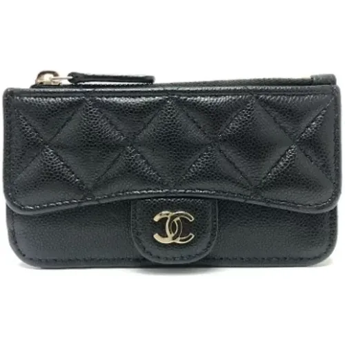 Pre-owned Leather wallets , female, Sizes: ONE SIZE - Chanel Vintage - Modalova