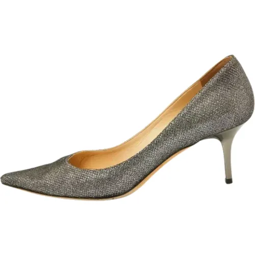 Pre-owned Mesh heels , female, Sizes: 4 1/2 UK - Jimmy Choo Pre-owned - Modalova