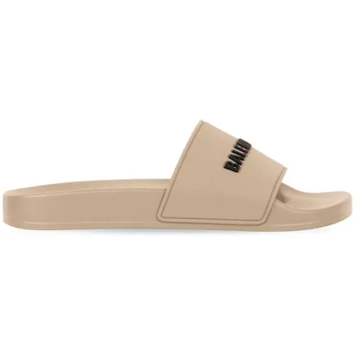 Slide Sandal with Molded Footbed , female, Sizes: 2 UK, 3 UK, 8 UK, 4 UK, 9 UK - Balenciaga - Modalova