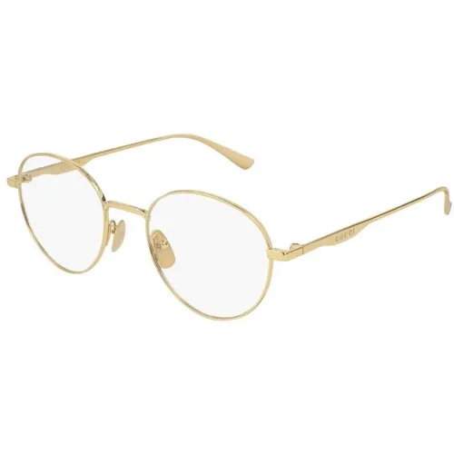 Goldrahmen Stilvolle Brille Gucci - Gucci - Modalova