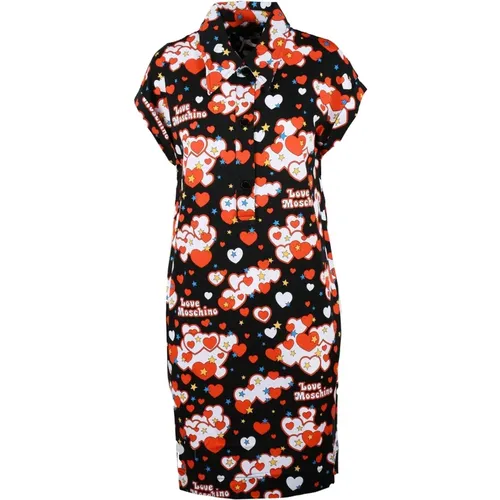 Fashion-Forward Women`s Dress , female, Sizes: 2XS, S, L, M, XS - Love Moschino - Modalova