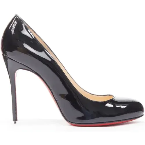 Pre-owned Leather heels , female, Sizes: 3 1/2 UK - Christian Louboutin Pre-owned - Modalova