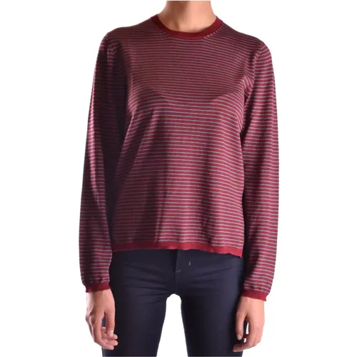 Long Sleeve Top with Puff Sleeves , female, Sizes: L - Prada - Modalova