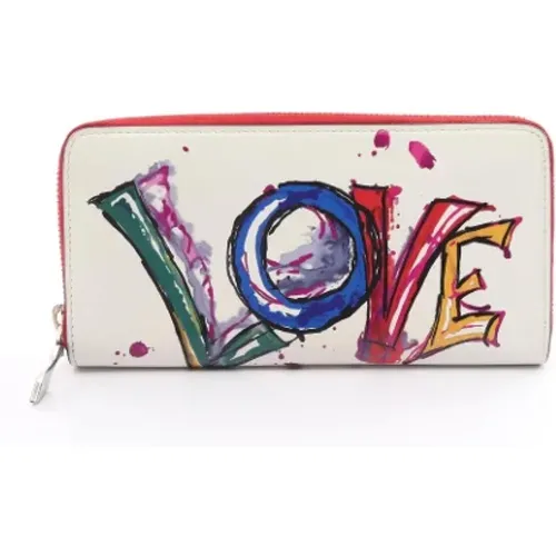 Pre-owned Leather wallets , female, Sizes: ONE SIZE - Christian Louboutin Pre-owned - Modalova