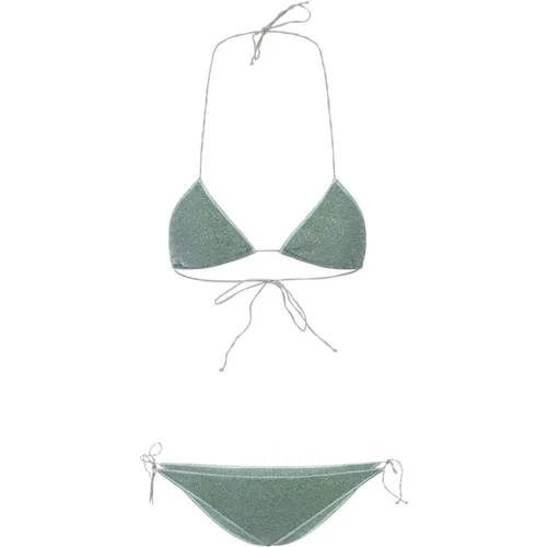 Sea Clothing Bikini Lurex , female, Sizes: S, M, L - Oseree - Modalova