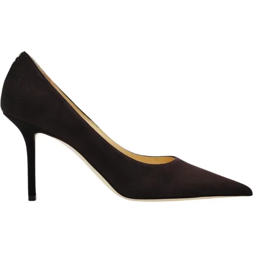 Love suede stiletto pumps , female, Sizes: 5 UK, 6 UK, 7 UK, 8 UK - Jimmy Choo - Modalova