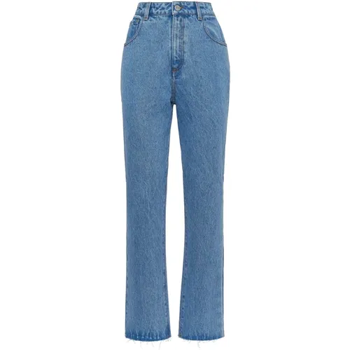 Vintage Denim Hose Regular Fit , Damen, Größe: S - MVP wardrobe - Modalova