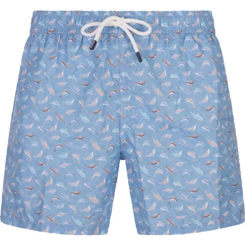 Dolphin Swim Shorts , male, Sizes: L, XL, 2XL - Fedeli - Modalova