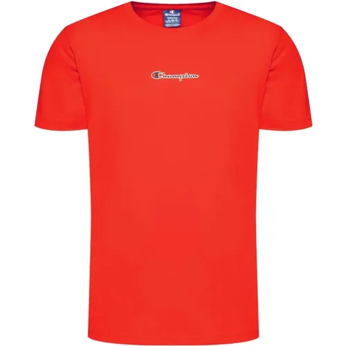 Short Sleeve T-Shirt , male, Sizes: L, XL, S - Champion - Modalova