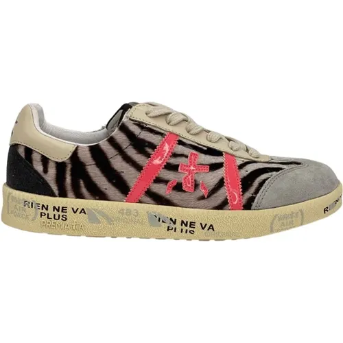 Zebra Print Bonnie Sneakers , Damen, Größe: 36 EU - Premiata - Modalova