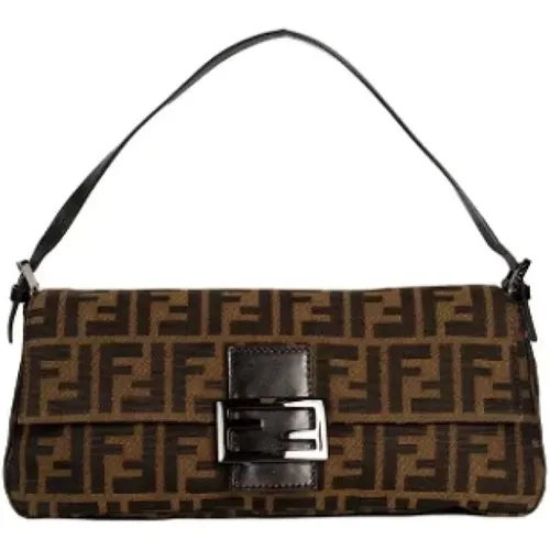 Pre-owned Canvas fendi-bags , female, Sizes: ONE SIZE - Fendi Vintage - Modalova