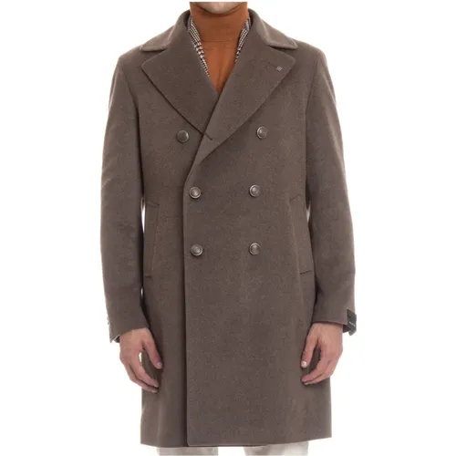 Coats Dove Grey , male, Sizes: 2XL, XL - Tagliatore - Modalova