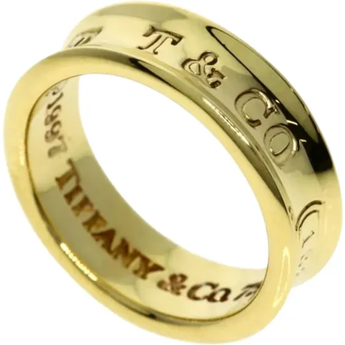 Pre-owned Gold rings , female, Sizes: ONE SIZE - Tiffany & Co. Pre-owned - Modalova