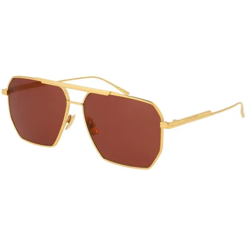 Sunglasses , male, Sizes: 60 MM - Bottega Veneta - Modalova