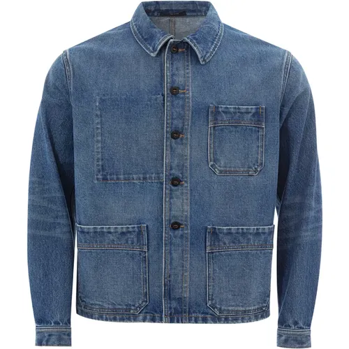 Jeans Jacket , male, Sizes: M - Tom Ford - Modalova