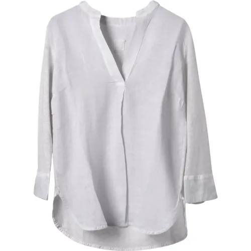 Blouses , female, Sizes: XL - 120% lino - Modalova