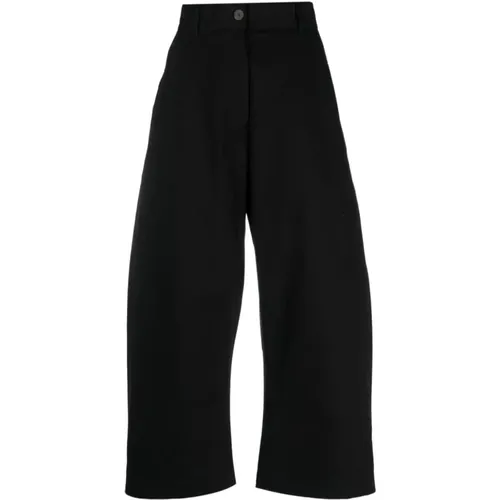 Wide Crop Pant , female, Sizes: M - Studio Nicholson - Modalova