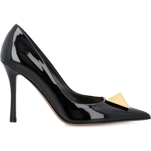 Women's Shoes Closed Nero Ss24 , female, Sizes: 5 UK, 6 UK, 3 UK, 4 UK - Valentino Garavani - Modalova