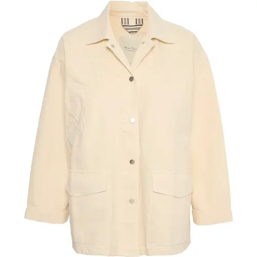 Whitecap Gray Oversized Jacket , female, Sizes: 2XL, XS - Part Two - Modalova