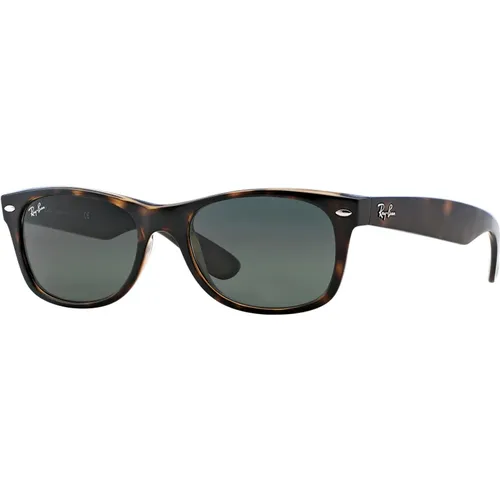 New Wayfarer Sonnenbrille Grün Havana , unisex, Größe: 52 MM - Ray-Ban - Modalova