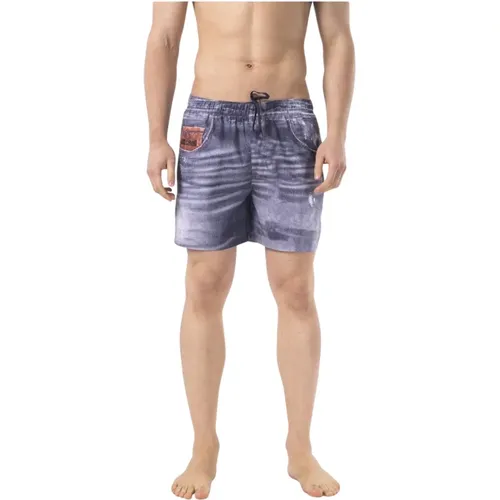 Strandbekleidung - Bademode - Bedruckte Bermuda-Shorts , Herren, Größe: M - Just Cavalli - Modalova