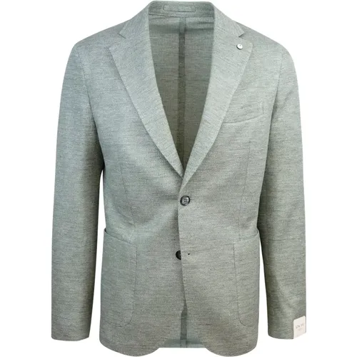 Jersey Jacket , male, Sizes: L - Lubiam - Modalova