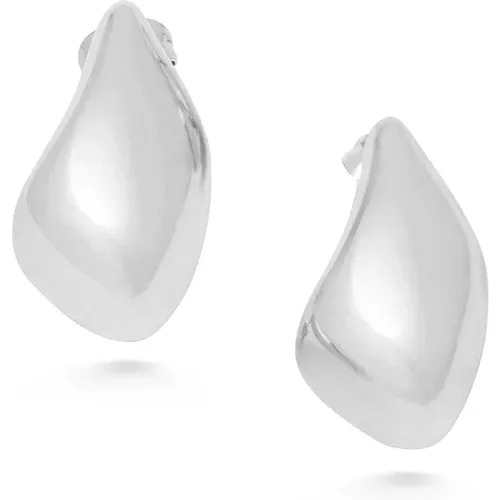 Womens Silver Drop Earrings , female, Sizes: ONE SIZE - Nialaya - Modalova