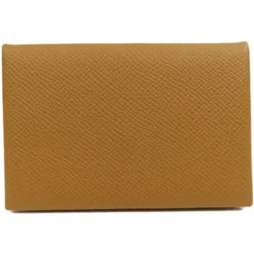 Pre-owned Leather wallets , female, Sizes: ONE SIZE - Hermès Vintage - Modalova