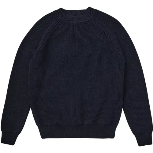 Blauer Marine Pullover Fortkent Stil , Herren, Größe: S - Sebago - Modalova