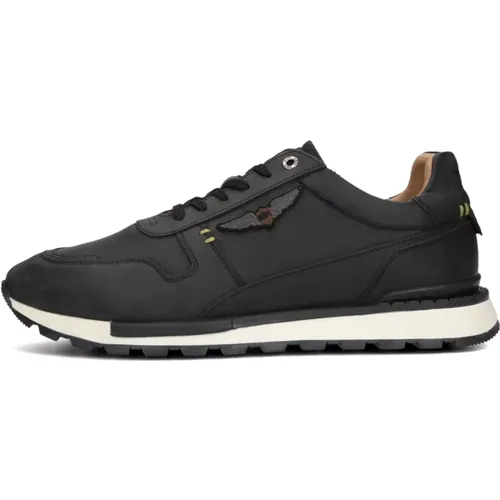 Schwarze Low-Top-Sneakers Aircobra , Herren, Größe: 43 EU - PME Legend - Modalova