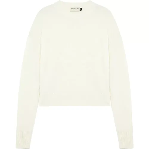 Wool Blend Sweater , female, Sizes: L - Roy Roger's - Modalova