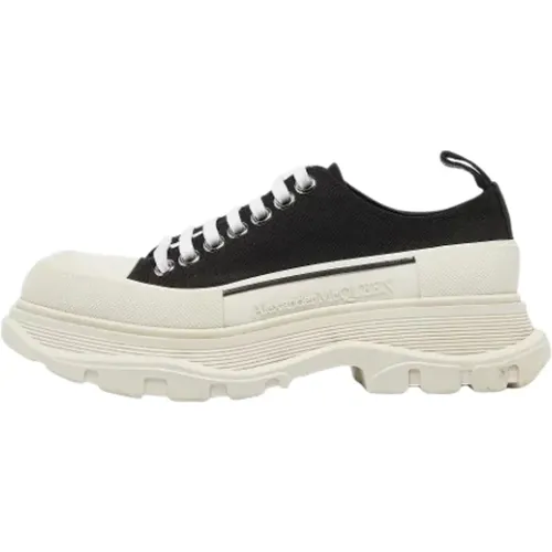 Pre-owned Canvas sneakers , female, Sizes: 5 UK - Alexander McQueen Pre-owned - Modalova