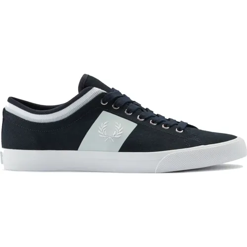 Tipped Cuff Twill Navy-43 Sneakers - Fred Perry - Modalova