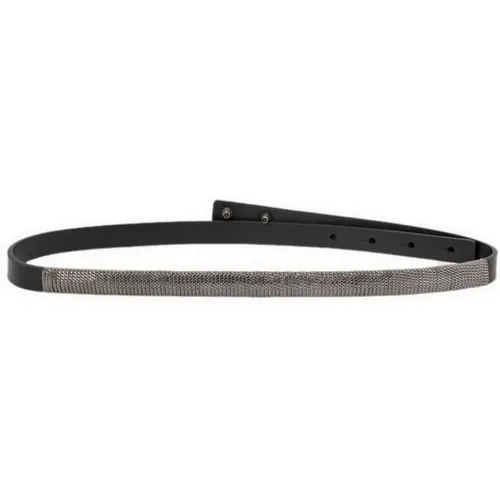 Womens Belt with Monile Band , female, Sizes: 85 CM - Orciani - Modalova